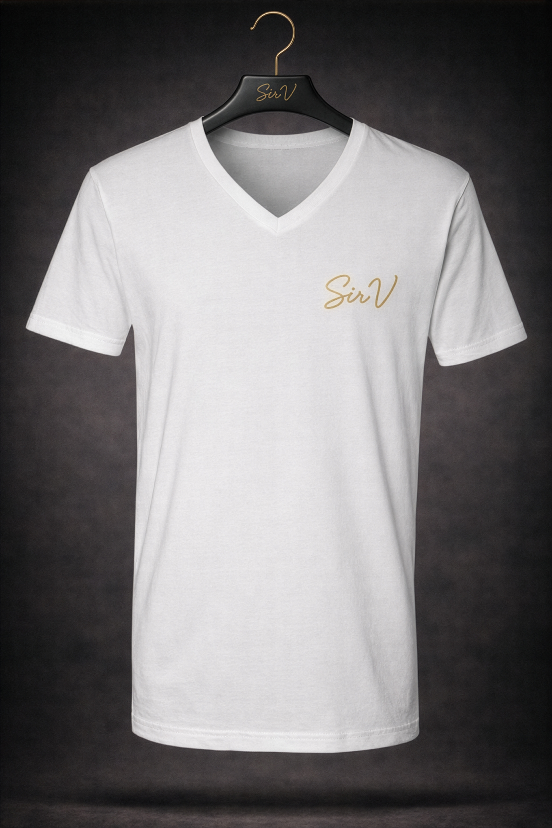 The Foundation I Cotton Short Sleeve V